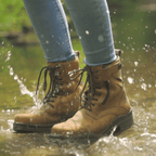 Kentucky Storm Waterproof Jodhpur Boots - Mocha - VALEQ