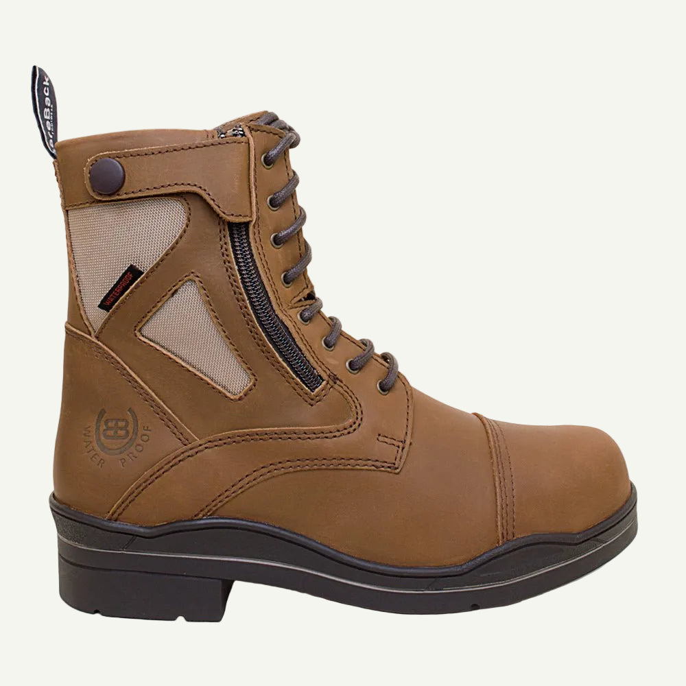 Kentucky Storm Waterproof Jodhpur Boots - Mocha - VALEQ