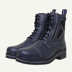 Kentucky Storm Waterproof Jodhpur Boots - Polished Navy - VALEQ