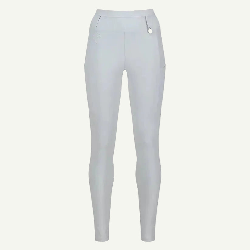 Kids Riding Leggings - Droplet Grey - VALEQ