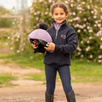 Kids Riding Leggings - Navy - VALEQ