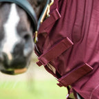Mesh Fly Rug - Burgundy - VALEQ