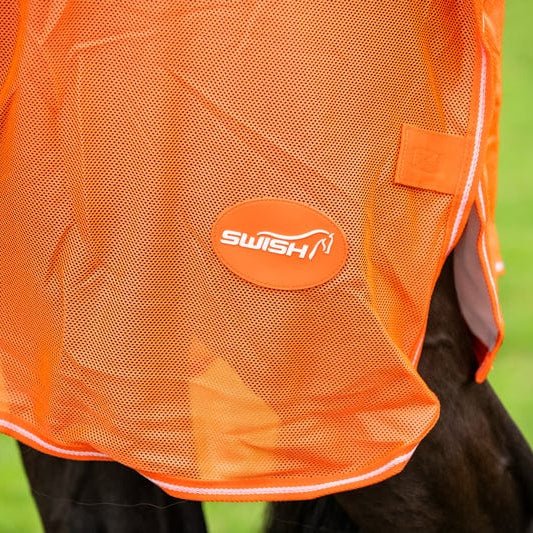 Mesh Fly Rug - Orange - VALEQ