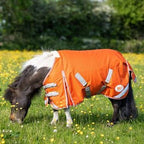 MINI 0g Turnout Rug - Orange - VALEQ