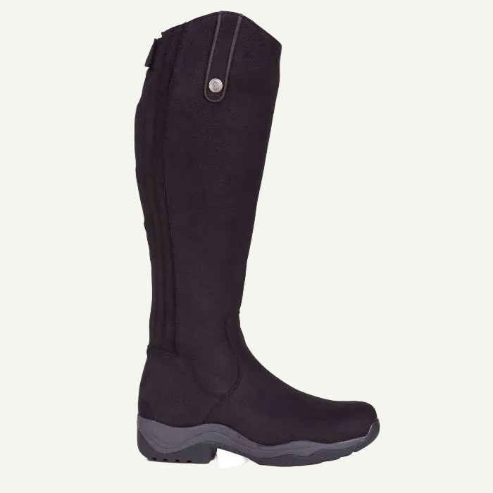 Montana Riding Boots - Black - Standard and Wide Calf - VALEQ