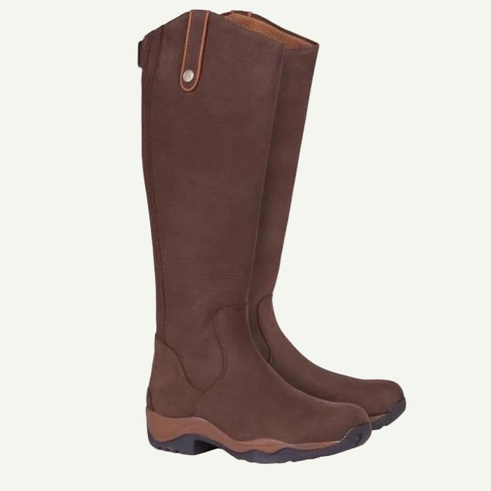 Montana Riding Boots - Brown - Standard Calf and Wide Calf - VALEQ