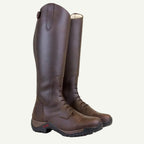 Nebraska Wool - lined Long Riding Field Boots - Brown - VALEQ