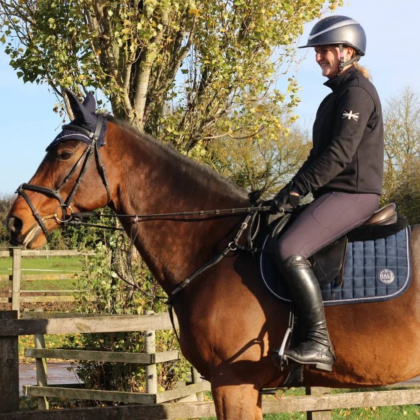 Slate Grey Riding Tights - VALEQ