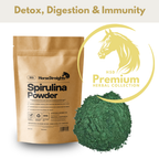 Premium Spirulina Powder Natural Superfood Supplement