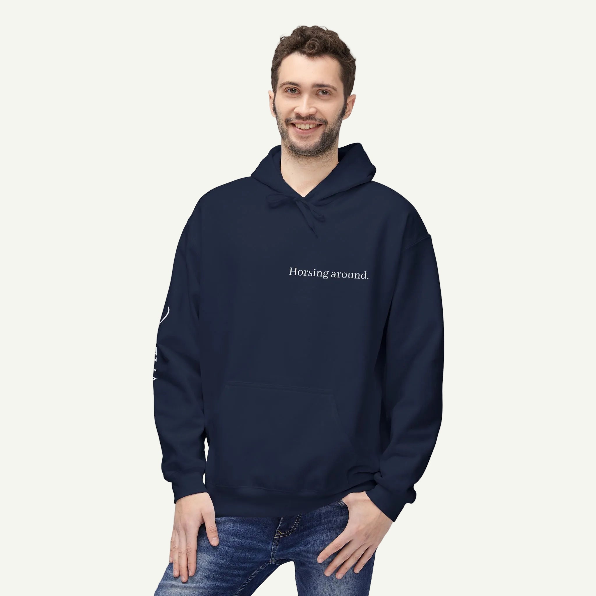 Unisex Horsing around Hoodie - VALEQ