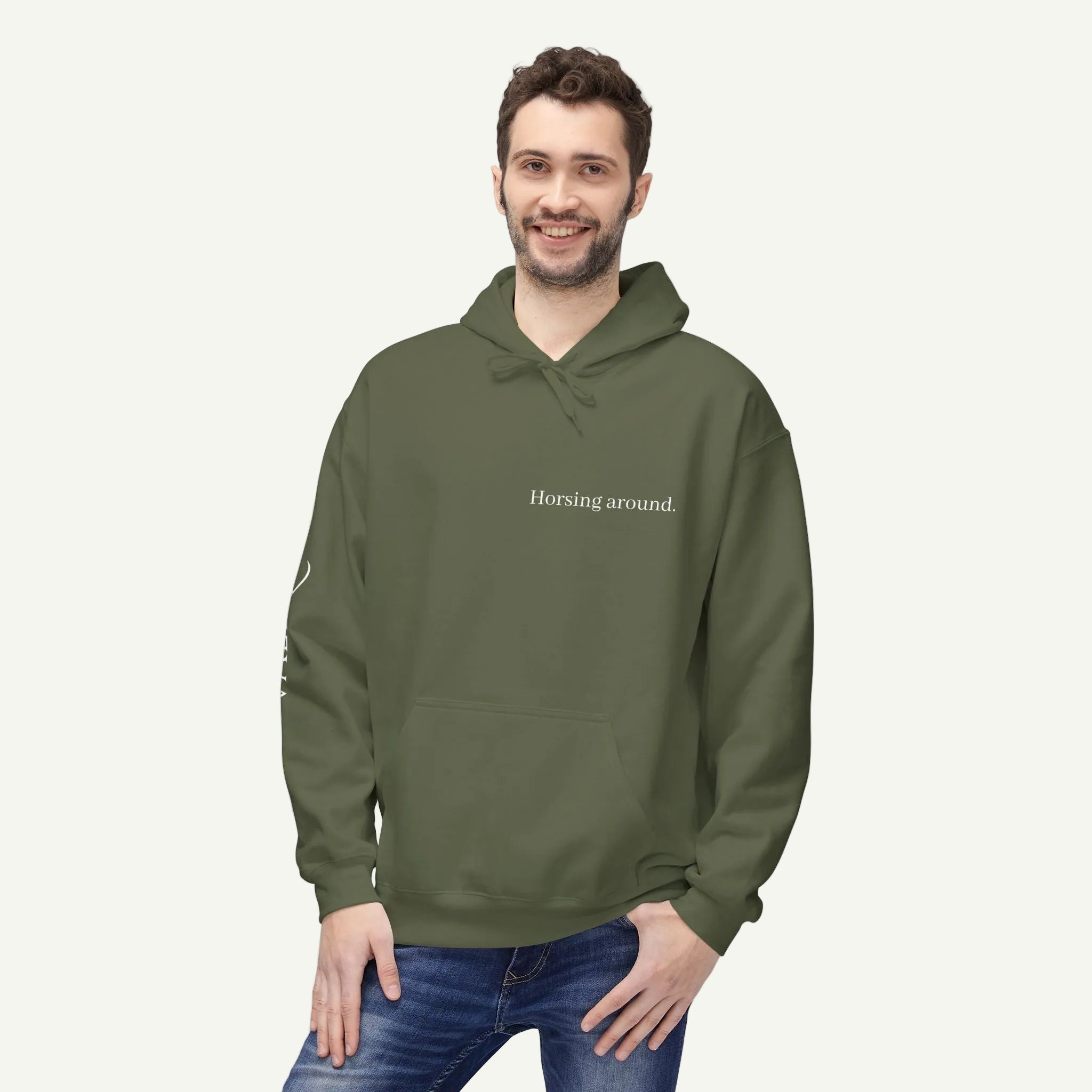 Unisex Horsing around Hoodie - VALEQ