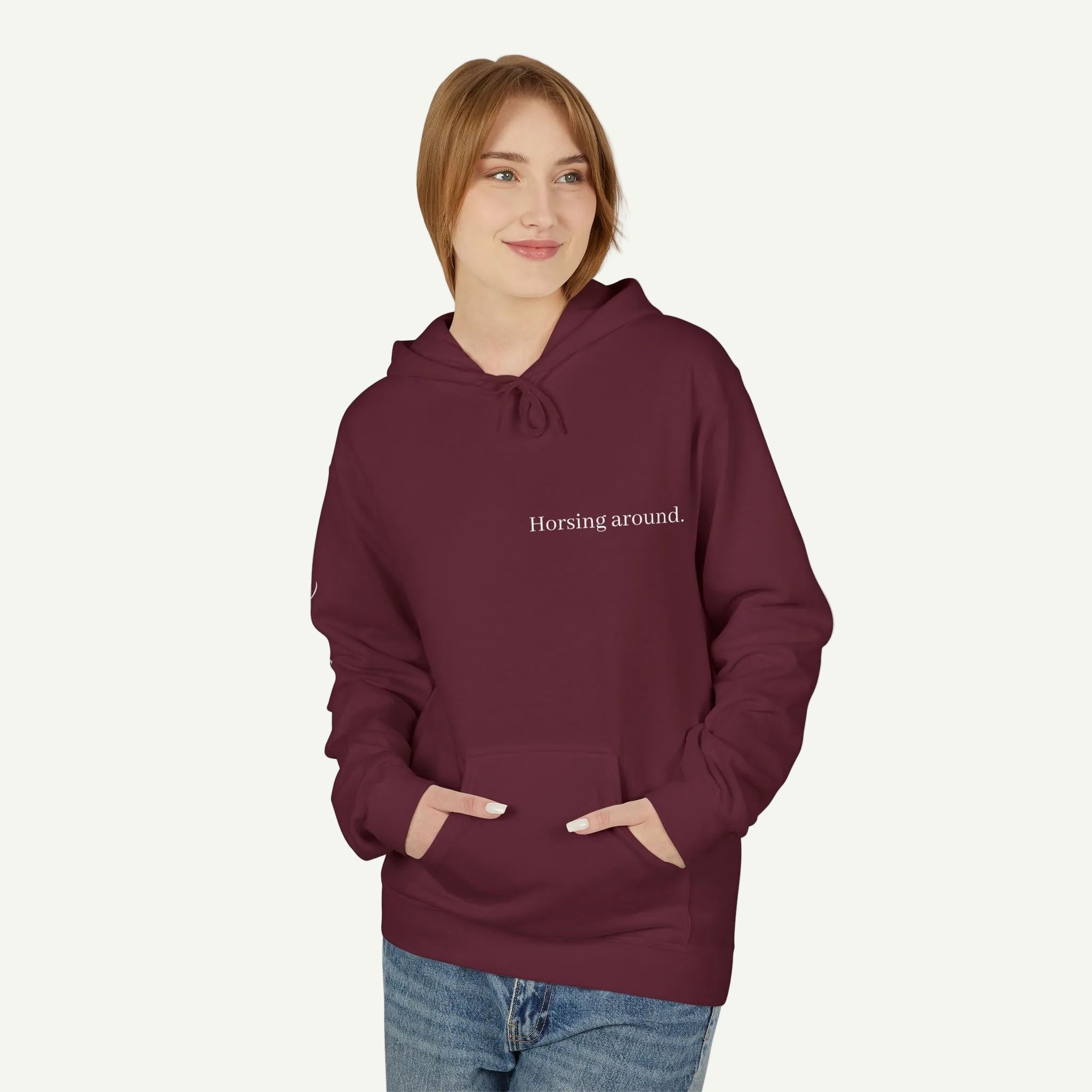 Unisex Horsing around Hoodie - VALEQ