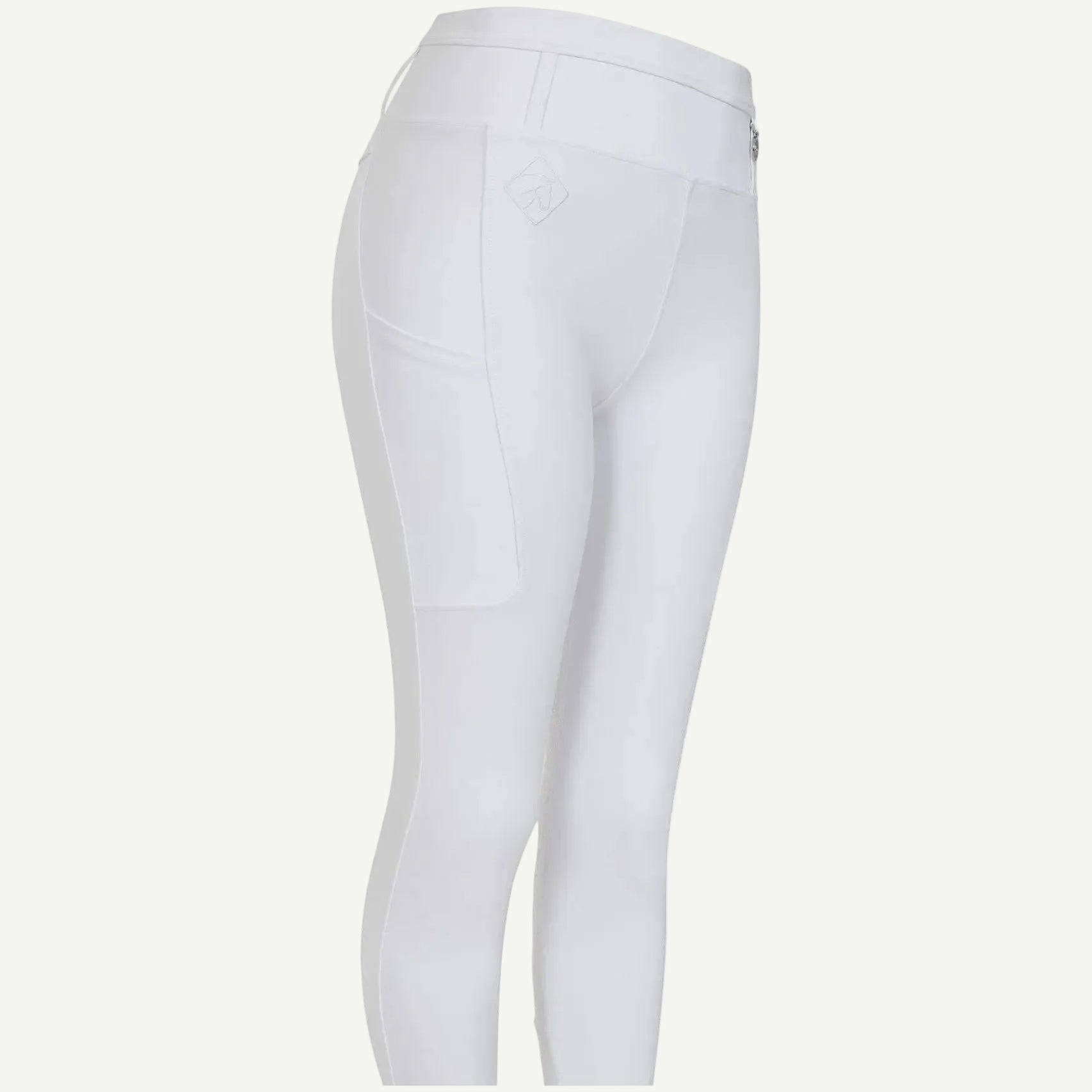 White Riding Leggings - VALEQ